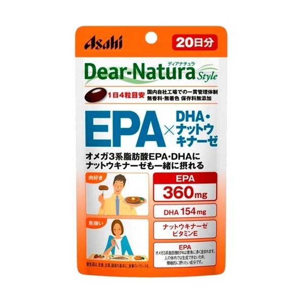 �f�B�A�i�`�����X�^�C�� EPA×DHA�{�i�b�g�E�L�i�[�[ 20���� (80��)  ASAHI �������� �T�v�������g �A�T�q�O���[�v�H�i �p�E