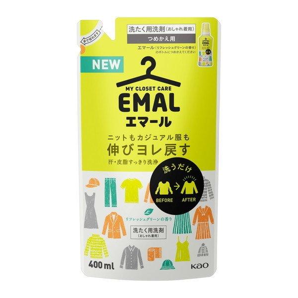 花王 エマール つめかえ用 360ml × 2個セット 2セット 花王 エマール リフレッシュグリーンの香り つめかえ用