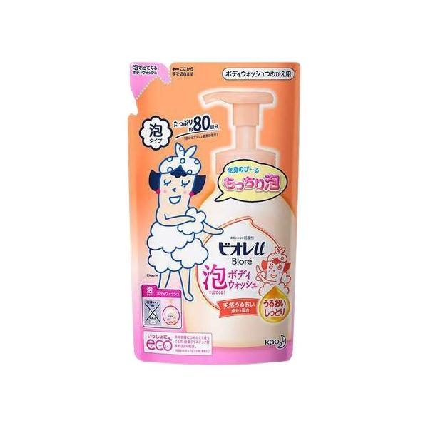 ビオレu 泡で出てくるボディウォッシュ うるおいしっとり つめかえ用 480mlボディーソープ ボディウォッシュ ボディケア スキンケア 肌