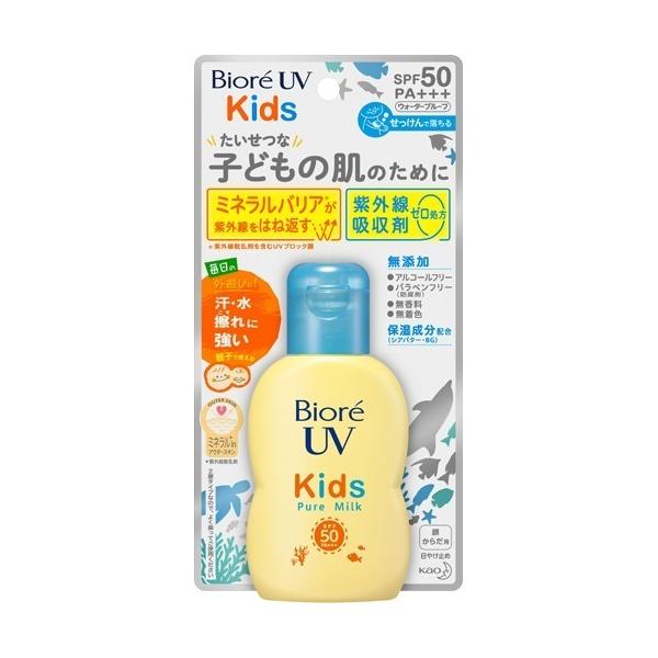 �ԉ� �r�I�� UV �L�b�Y�s���A�~���N 70ml SPF50 PA+++ ���Ă��~�� �I�X�X�� UV �� �炩�炾�p kao Biore �Ό�