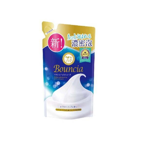 牛乳石鹸共進社 バウンシア ボディソープ ホワイトソープの香り 詰替え用 360ml 牛乳石鹸 つめかえ 泡 ボディウォッ ×2個