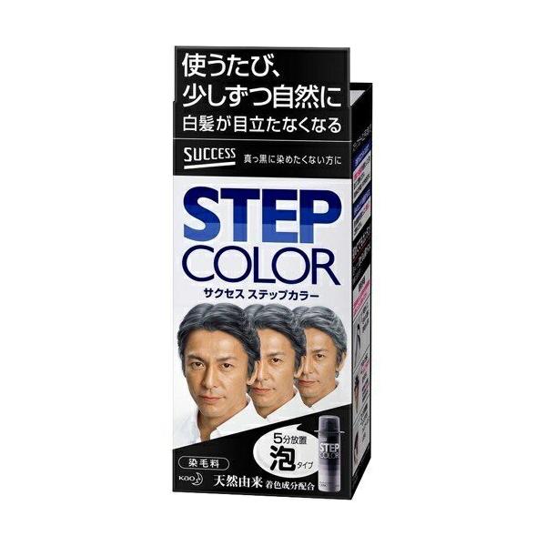 2セット  サクセス ステップカラー 110g 白髪染め カラーリング ヘアカラー 男性 SUCCESS KAO 花王