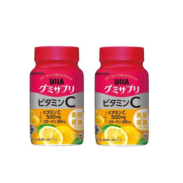 (2セット) グミサプリ ビタミンC ボトル 30日分 60粒