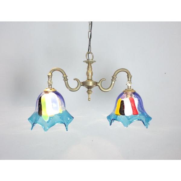 シャンデリア ベネチアングラス ベネチアンガラス イタリア製 照明 fc  