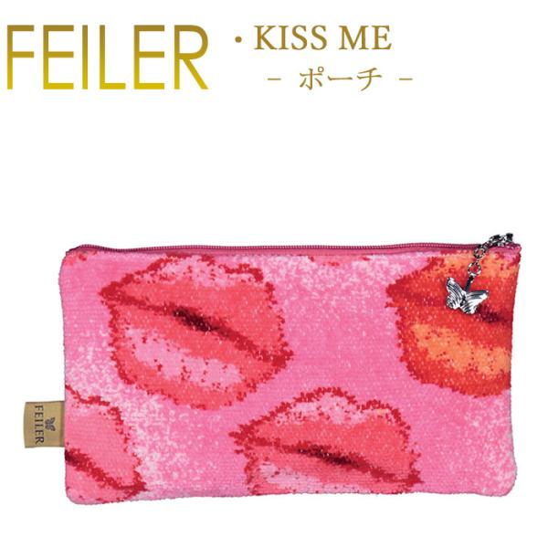 フェイラー フラット ポーチ M10 キスミー KISS ME