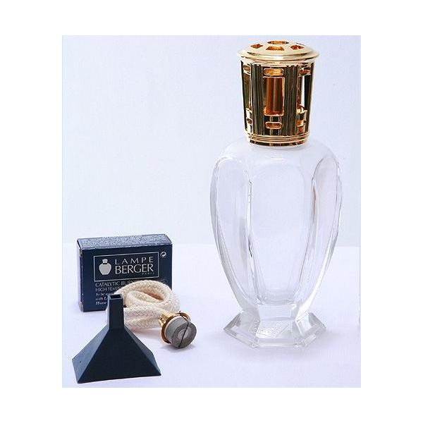 ラビリンス クリアーランプ ランプベルジェ製 LAMPE BERGER : ランプ