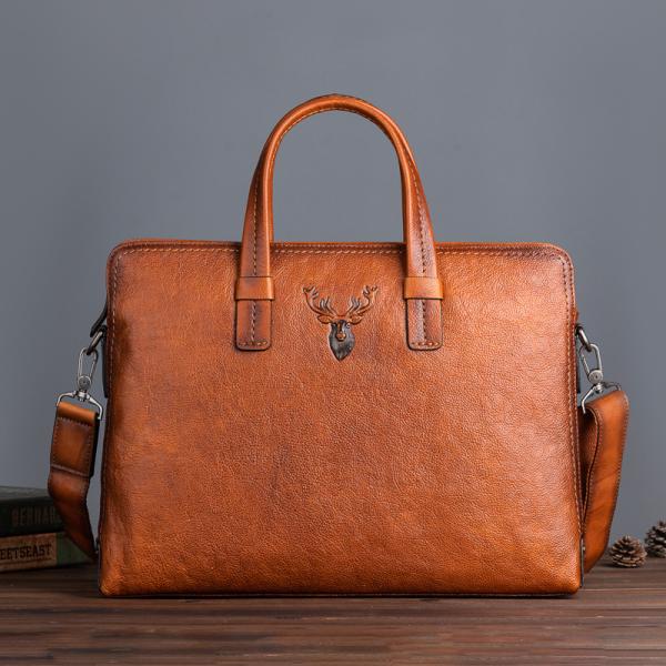 人気新作 本革 牛革 レザー ハンドメイド メンズ 斜めがけ 2way ヌメ 革 手作り ショルダーバッグ おしゃれ ビジネスバッグlhpb 0046 Wxkknniion Borgolacasetta It