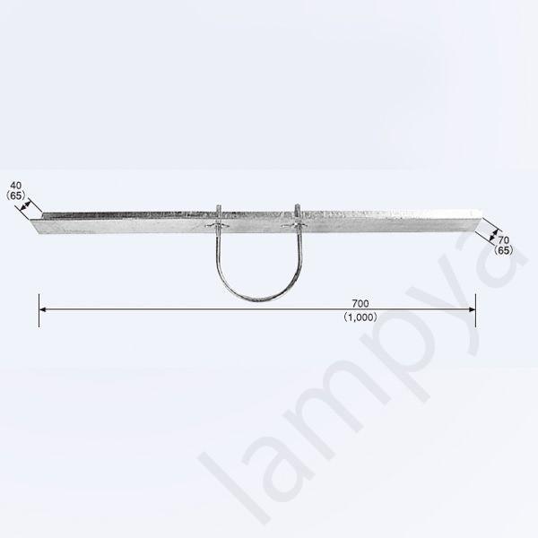 根枷（Uボルト付） 6682 日本ネットワークサポート : らんぷや - 通販