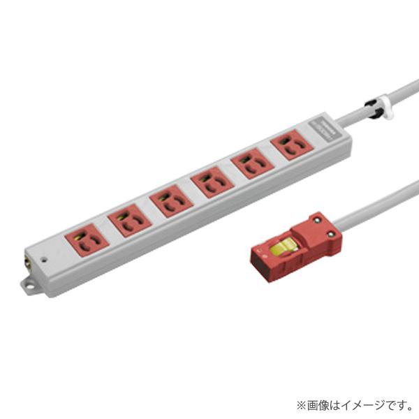 東芝ライテック ハーネス用OAタップ 6コ口 ケーブル長3m DC8126EN-3（R 