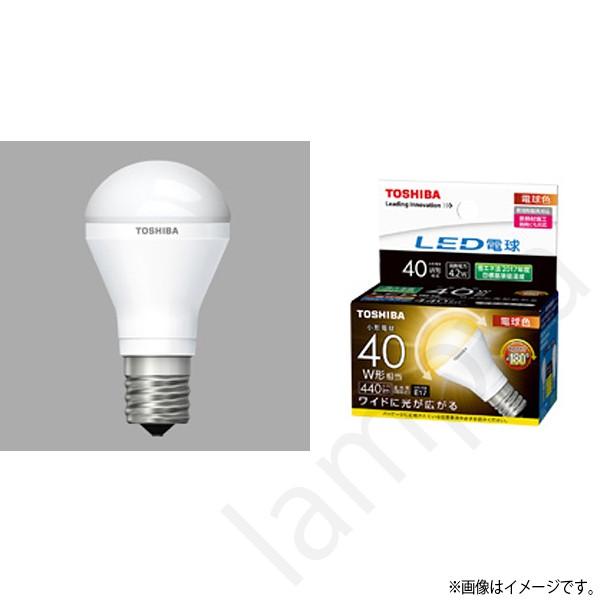 Led電球 E17 口金 Lda4l G E17 S 40w Lda4lge17s40w 電球色 ミニクリプトン形電球 東芝ライテック らんぷや 通販 Paypayモール