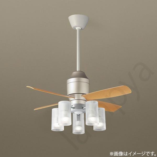 Panasonic2017年製 Panasonic（パナソニック） LEDシーリングファン（電球色）XS77313Z