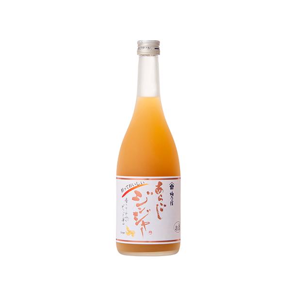 梅乃宿酒造 あらごしジンジャー 720ml 生姜 リキュール 国産しょうが