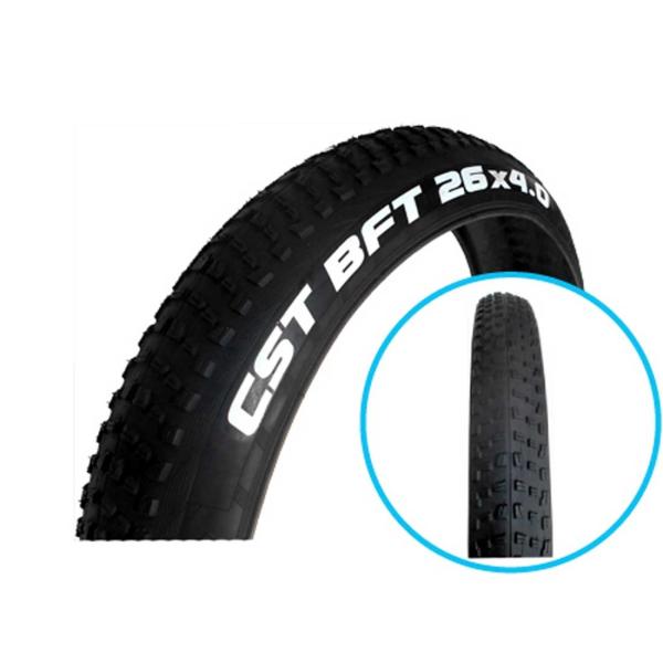 自転車 タイヤ CST 26×4.0inch ファットタイヤ 26-40 FAT-TIRE