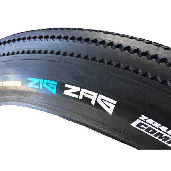 自転車 タイヤ VEE RUBBER ファットタイヤVEE ZIG-ZAG 26×4.0 ワイヤービート :vee-zig-zag-26-40:ラナイマカイ  - 通販 - Yahoo!ショッピング