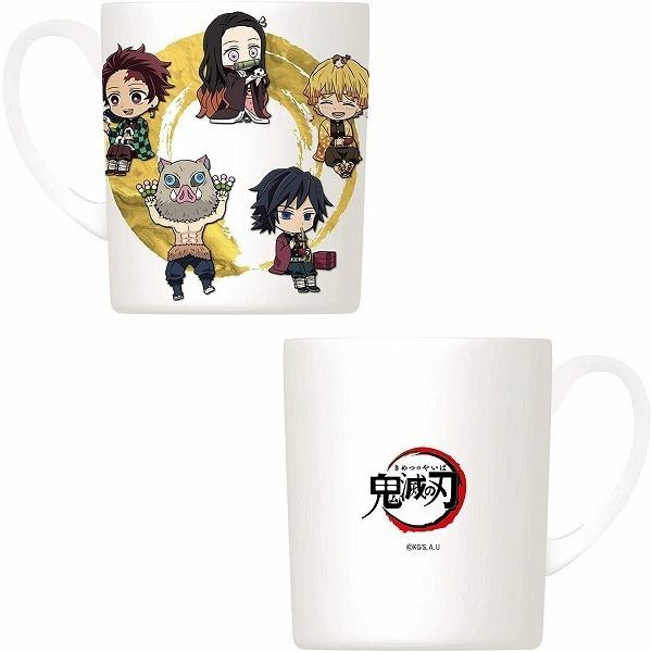 鬼滅の刃 マグカップ 正規品 ホワイト コップ マグ ねずこ たんじろう