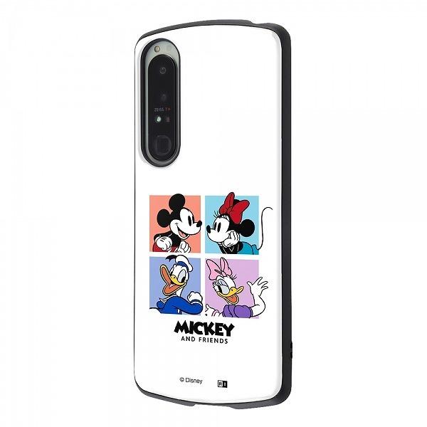 スマホケース Xperia 1 Iv ディズニー 耐衝撃ケース かわいい ミッキー フレンズ 白 ホワイト おすすめ キャラクター かわいい Xperia1 4 Case Lanctuary 通販 Yahoo ショッピング