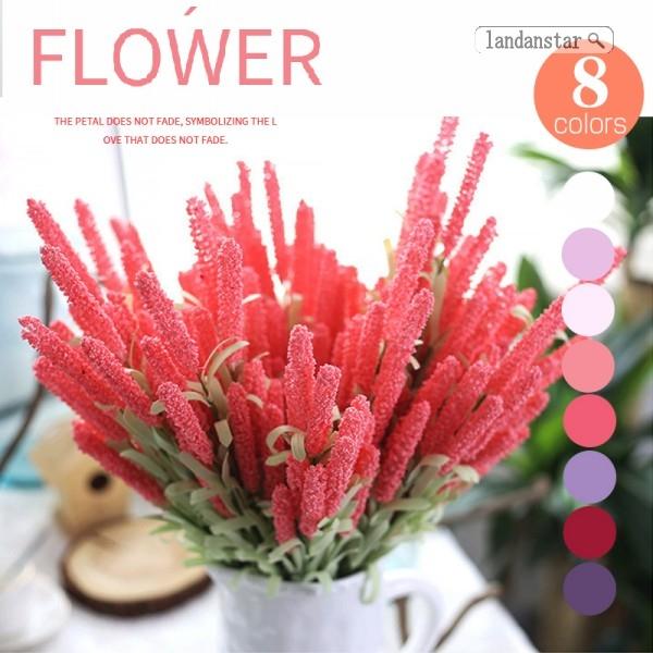 送料無料 アートフラワー 1本12輪 ラベンダー 造花 インテリア ナチュラル オシャレな部屋作り フェイクグリーン 花飾り アーティフィシャル お洒 199zahuoge1855 Landanstar 通販 Yahoo ショッピング