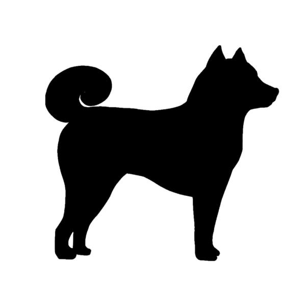 車 ステッカー 柴犬 柴 シバ しば 犬 ドッグ DOG 愛犬 給油口 おもしろ バイク かっこいい カー用品 かわいい シール おしゃれ 転写式 黒 送料無料