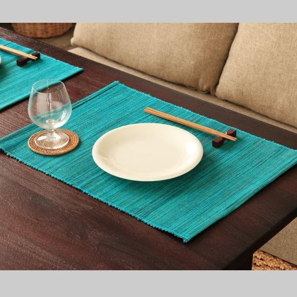 アジアン雑貨 バリ エスニック ランチョンマット ランチマット おしゃれ エメラルドブルー Zｔ Zt ランドマーク 通販 Yahoo ショッピング