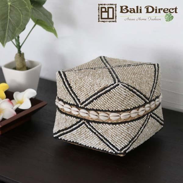 アウトレット かご 収納 バスケット ビーズ バンブー ソカシ Mサイズ