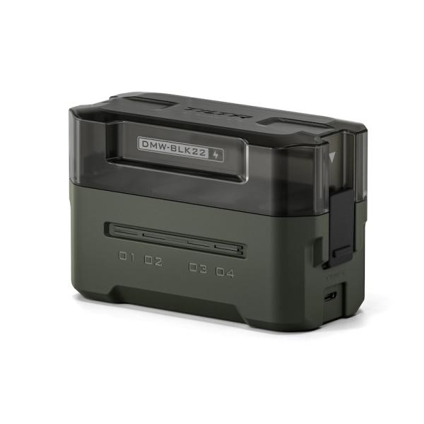 TILTA DMW-BLK22用ポータブル4連充電器 (TBC-BLK22-GN) チルタ tilta 充電器 チャージャー