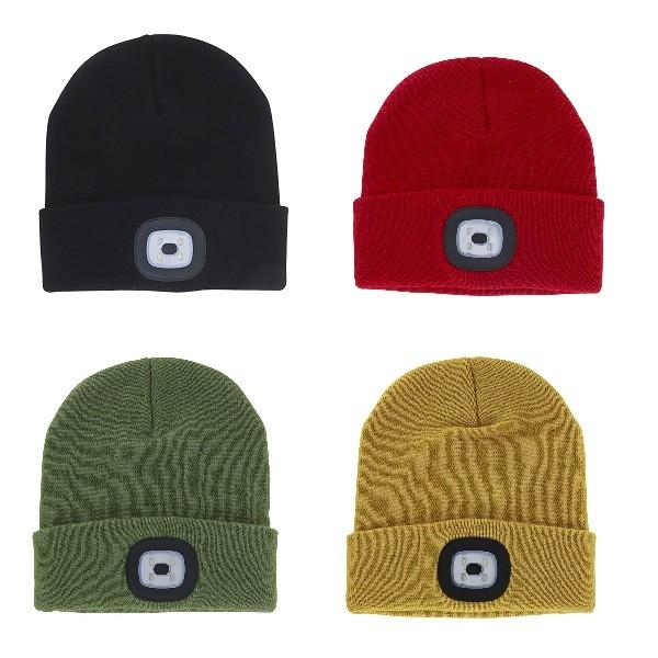 [d LEDCgtjbgX NIGHT SCOUT LED Beanie O\LED