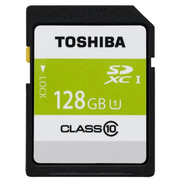 TOSHIBA SDXCカード 128GB Class10 UHS-I対応 (最大転送速度40MB/s) SDAR40N128G