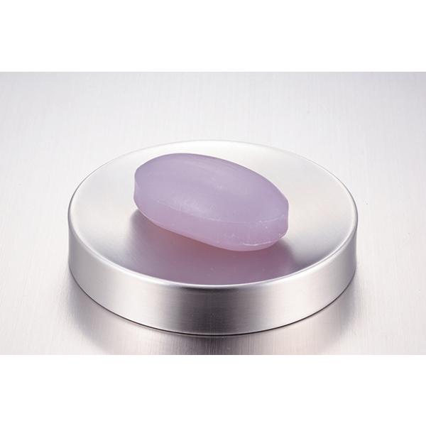 マトリス ソープディッシュ (201186) 錆びにくいステンレス製。シンプルで凹凸がないためお手入れも簡単に行えます。【商品仕様】サイズ／約径110×高さ20mm重　量／約97g材　質／18-8ステンレス鋼中国製