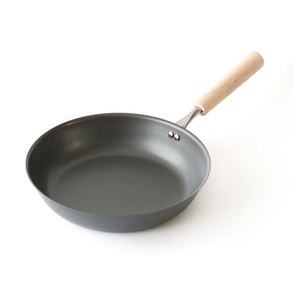 IH対応 匠味 フライパン 26cm(KS-3044)鉄製 スチール ナノエンボス オムレツ ハンバーグ 油なじみ良好 丈夫 長持ち 新潟・燕市【日本製】