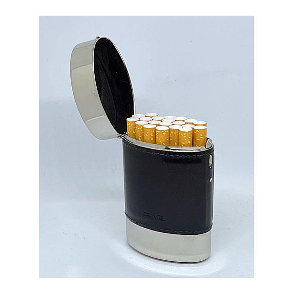 革巻きポップアップケース 85mm/20本 喫煙具・シガレットケース : 喫煙