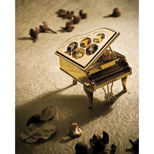 置物 ピアノ ゴールド オブジェ おしゃれ 850 306g Lapin 幸せの宝石箱 通販 Yahoo ショッピング