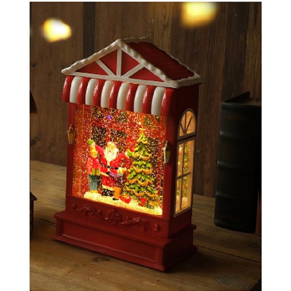 GREENHOUSE スノードームライト お店 スノードーム 単三電池プレゼント