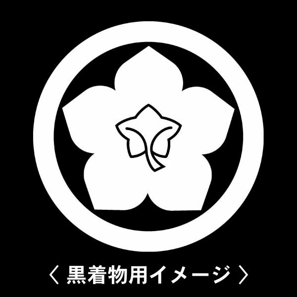 当店の【貼り紋シール】は数多くの式場、お衣装屋様にご利用頂いており、レンタルのお衣装にも安全にご使用頂けます。☆『 丸に裏桔梗 』 紋☆6枚1セット(1枚予備)　・男性用(4.0cm)：紋付、袴、婚礼用　・女性用(2.3cm)：留袖、喪服、...