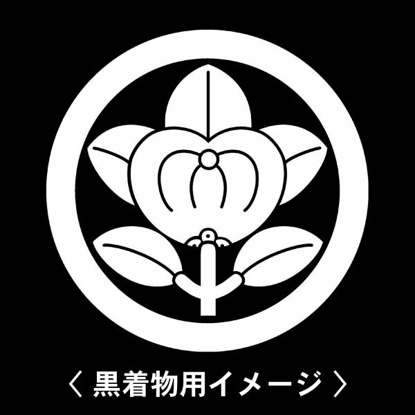 当店の【貼り紋シール】は数多くの式場、お衣装屋様にご利用頂いており、レンタルのお衣装にも安全にご使用頂けます。☆『 彦根橘 』 紋☆6枚1セット(1枚予備)　・男性用(4.0cm)：紋付、袴、婚礼用　・女性用(2.3cm)：留袖、喪服、婚礼...