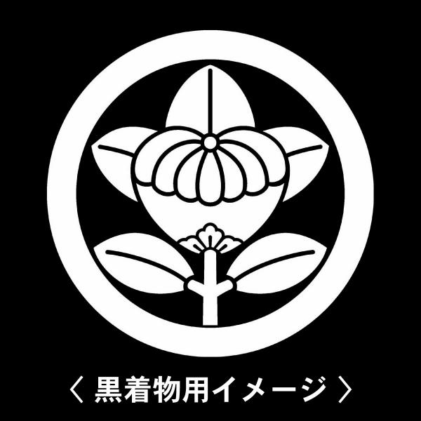 当店の【貼り紋シール】は数多くの式場、お衣装屋様にご利用頂いており、レンタルのお衣装にも安全にご使用頂けます。☆『 丸に菊座橘 』 紋☆6枚1セット(1枚予備)　・男性用(4.0cm)：紋付、袴、婚礼用　・女性用(2.3cm)：留袖、喪服、...
