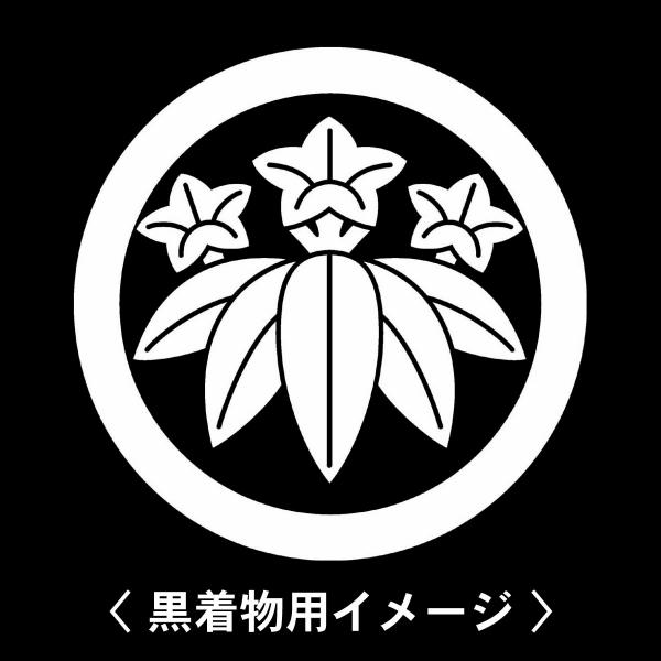 当店の【貼り紋シール】は数多くの式場、お衣装屋様にご利用頂いており、レンタルのお衣装にも安全にご使用頂けます。☆『 丸に笹竜胆 』 紋☆6枚1セット(1枚予備)　・男性用(4.0cm)：紋付、袴、婚礼用　・女性用(2.3cm)：留袖、喪服、...