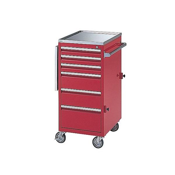 ナビス コンパクト救急カート RL（レッド鍵付き） 0-1200-13の魅力解説