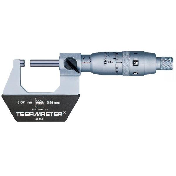 TESA 高精度マイクロメーター テサマスター 00310005 : 機械工具