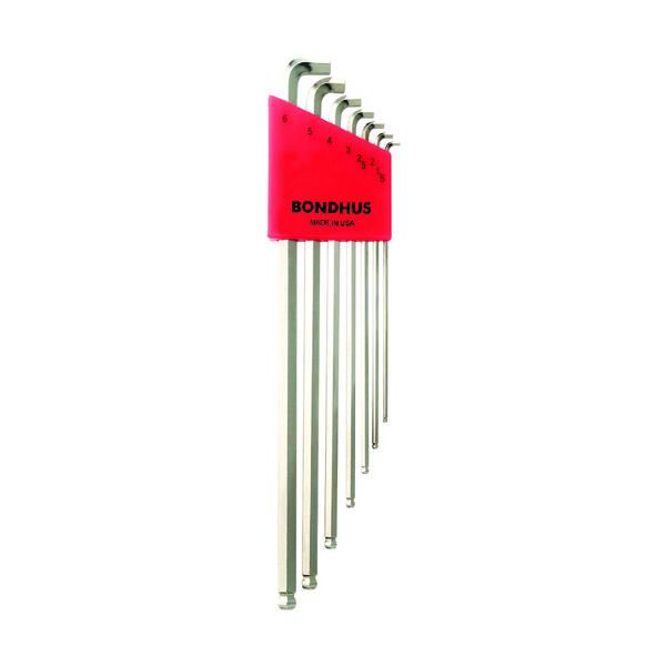 ボンダス（BONDHUS） スタビー・ボールポイント・L-レンチ エクストラロング セット7本組(1.5-6mm) SBLX7MB