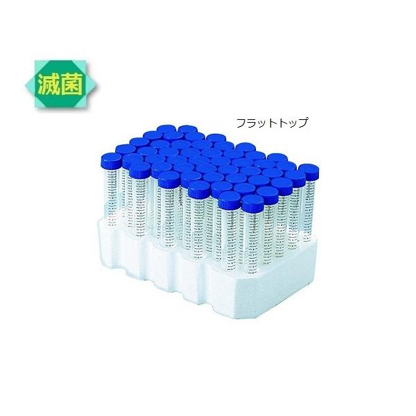 �v���X�`�b�N�`���[�u PP 15mL �t���b�g�g�b�v 2-5362-02