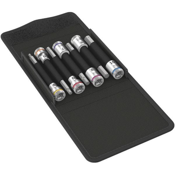 WERA ヴェラ 差込角3/8DR Hex-Plusビットソケットセット 7個入り 003180
