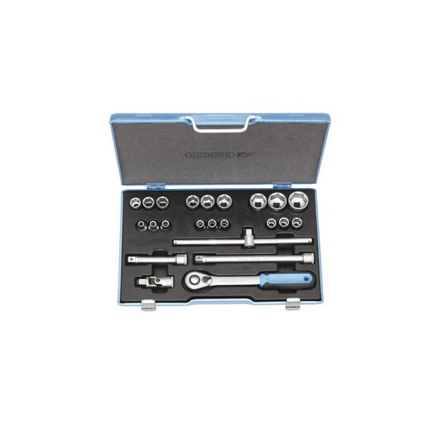 Gedore �\�P�b�g�Z�b�g 23�s�[�X 19 EMU-20