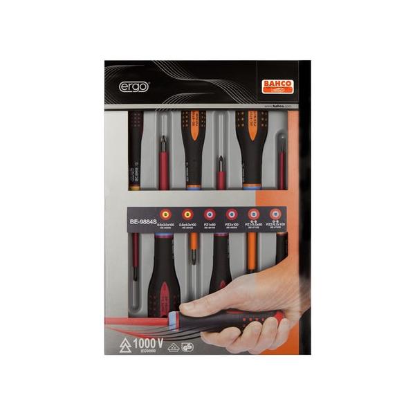 BAHCO �o�[�R �h���C�o�Z�b�g 6�� �≏ BE-9884S