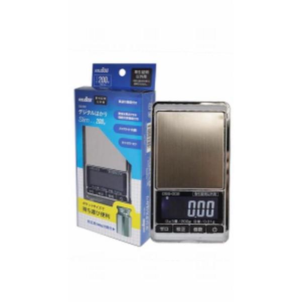 高森コーキ デジタルはかり Slim 200g DSS-002