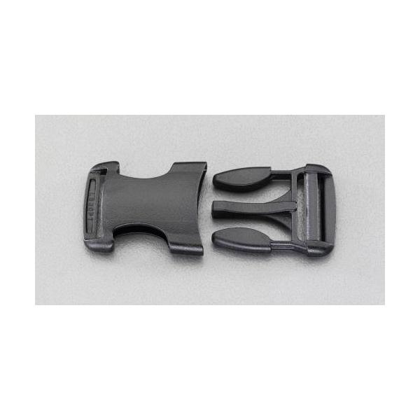ESCO エスコ 20mm バックル(プラスチック製/2組) EA628RA-120