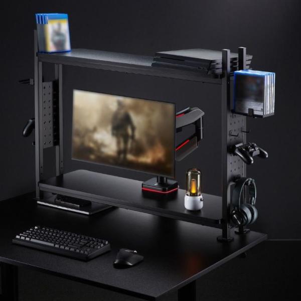 【特長】●今あるデスクの収納を大幅に拡張する クランプ式の後付けデスクラック●デスク上の収納力をグレードアップ●両サイドに有孔ボード●モニターアーム/スタンド両対応●クランプ式で既存のデスクに後付け●ゲーミングデスク上を自由にカスタマイズ【...