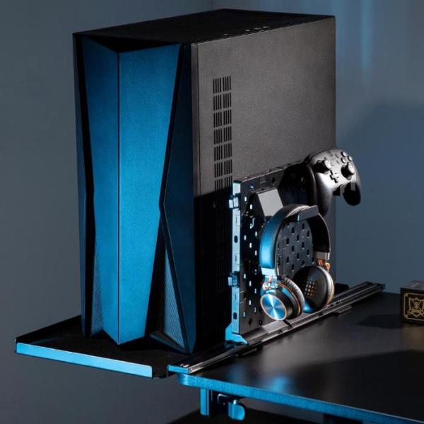 【特長】●デスクを拡張＆スライド式の有孔パネルでゲーミングギアの収納に●後付けでデスクを拡張●スライド式の有孔パネル●ゲーミングギアの収納アタッチメント●後付けできるクランプ式●デスク周りを自由自在にカスタム【注意事項】●記載されている物以...