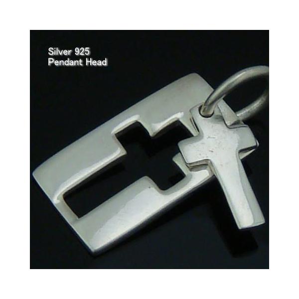 シルバー925 クロスのペンダントヘッド 十字架 silver925 シルバーアクセサリー ペンダントヘッド ペンダントトップ メンズ