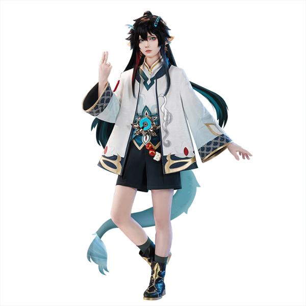 【8/31で処分】崩壊スターレイル　飲月君　コスプレ衣装+靴+アクセサリーセット 崩壊スターレイル HonkaiStarRail 丹恒 飲月君-Imbibitor Lunae