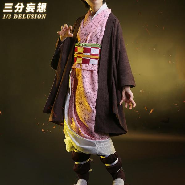 三分妄想 竈門禰豆子 コスプレ 一式 三分妄想1/3Delusion】鬼滅の刃 竈門 禰?豆子-かまど ねずこ コスプレ